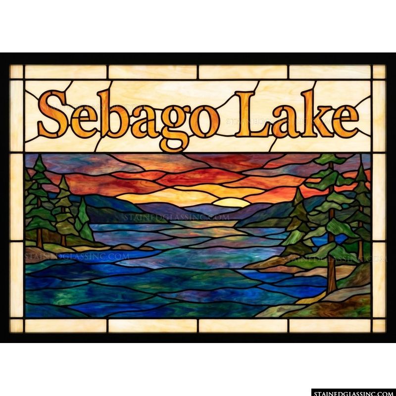 Sebago Lake Sunset