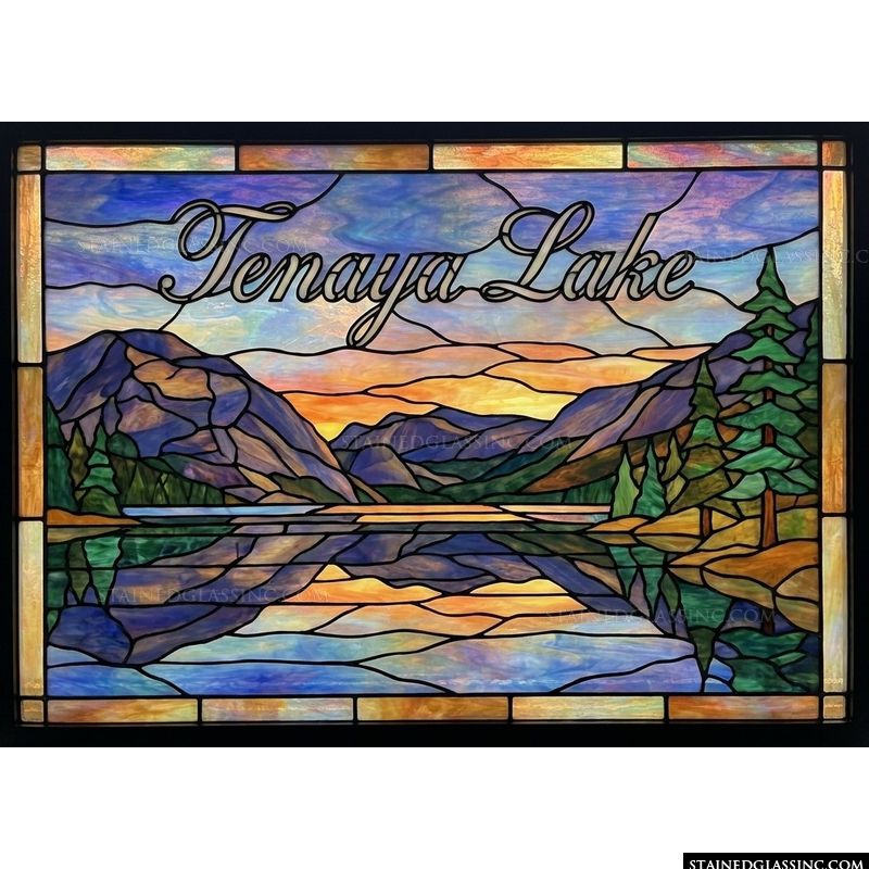 Tenaya Lake Mountain Landscape