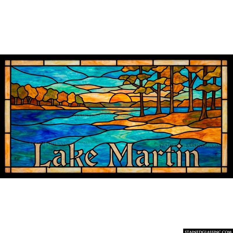 Lake Martin Sunset Landscape