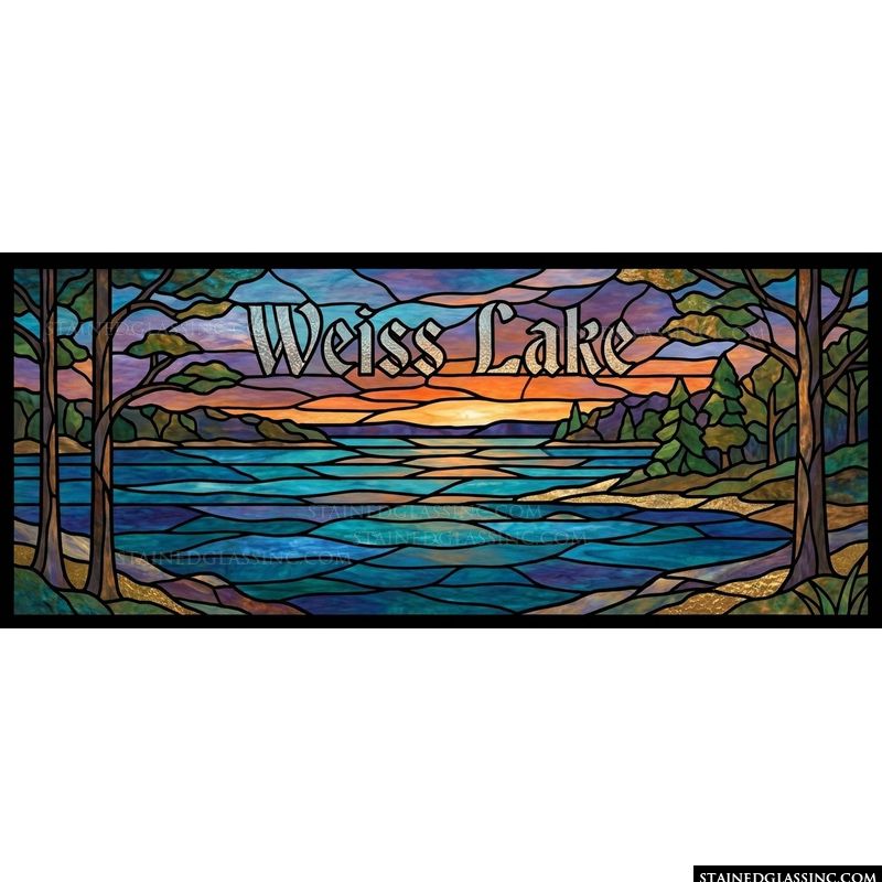 Sunset at Weiss Lake