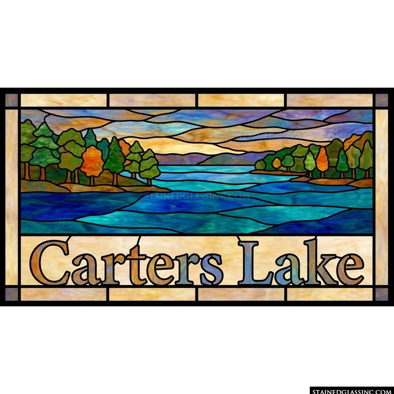 Carters Lake Scenic Landscape