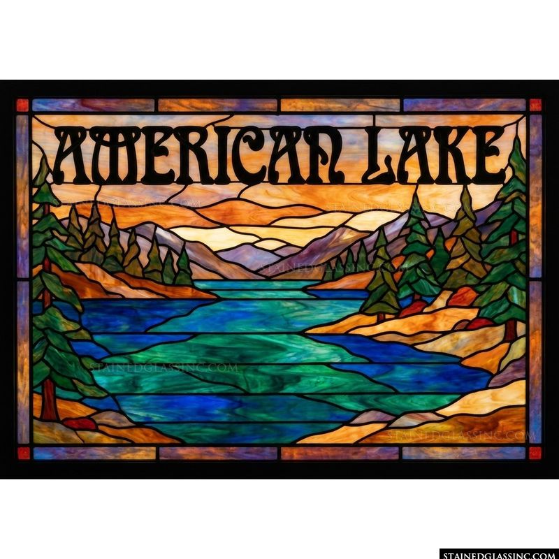 American Lake Wilderness Landscape