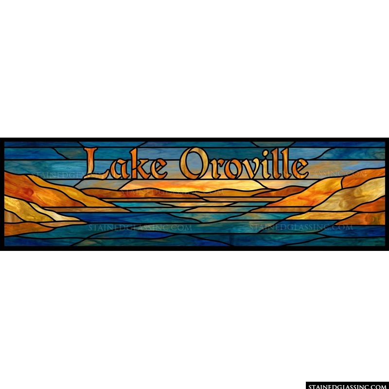 Lake Oroville Scenic Landscape