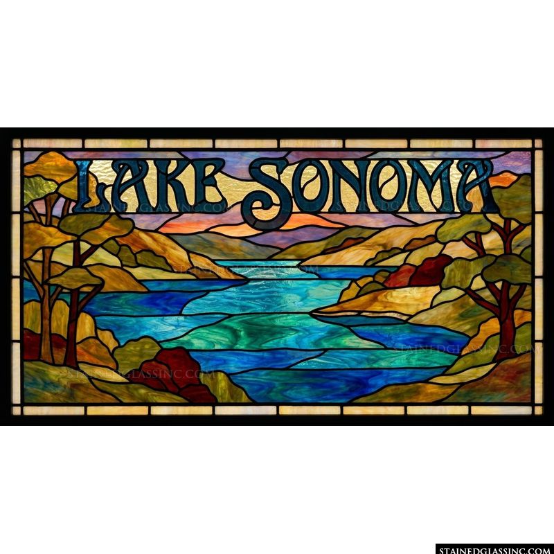 Lake Sonoma Scenic Vista