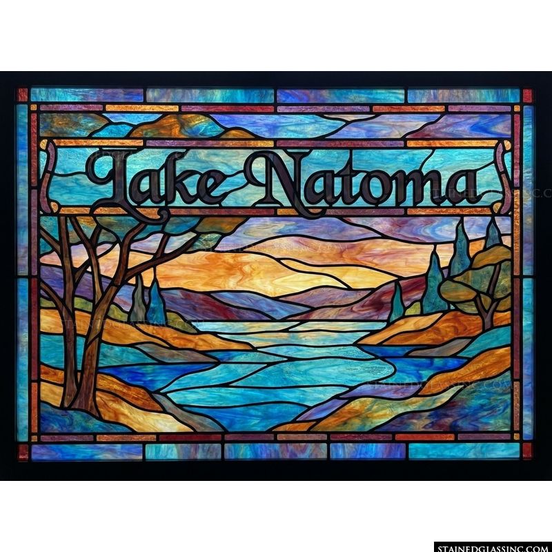 Lake Natoma Sunset Landscape