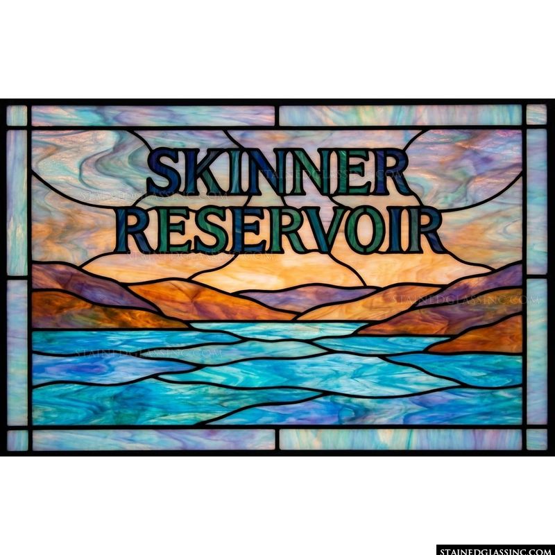 Skinner Reservoir Scenic Landscape
