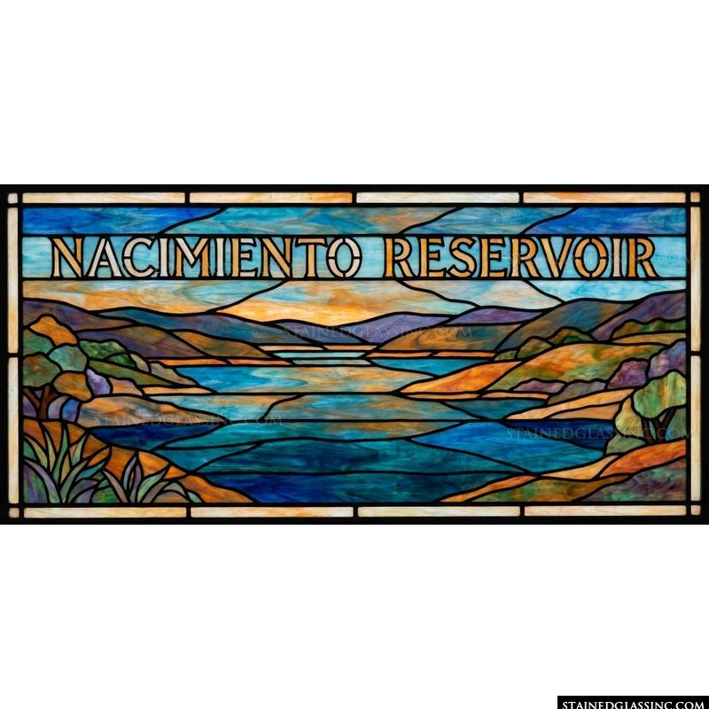 Nacimiento Reservoir Landscape
