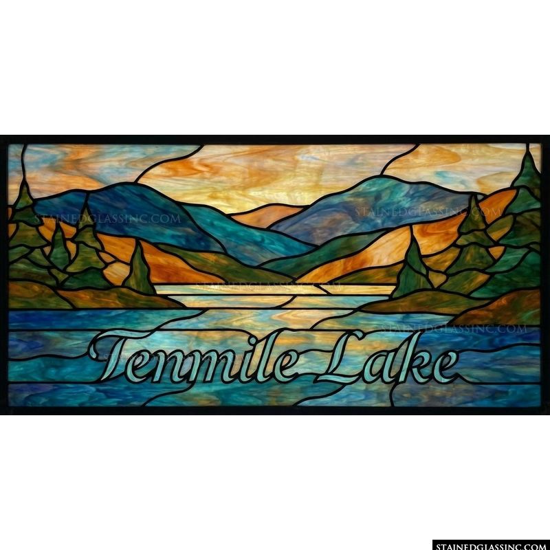 Tenmile Lake Sunset Landscape