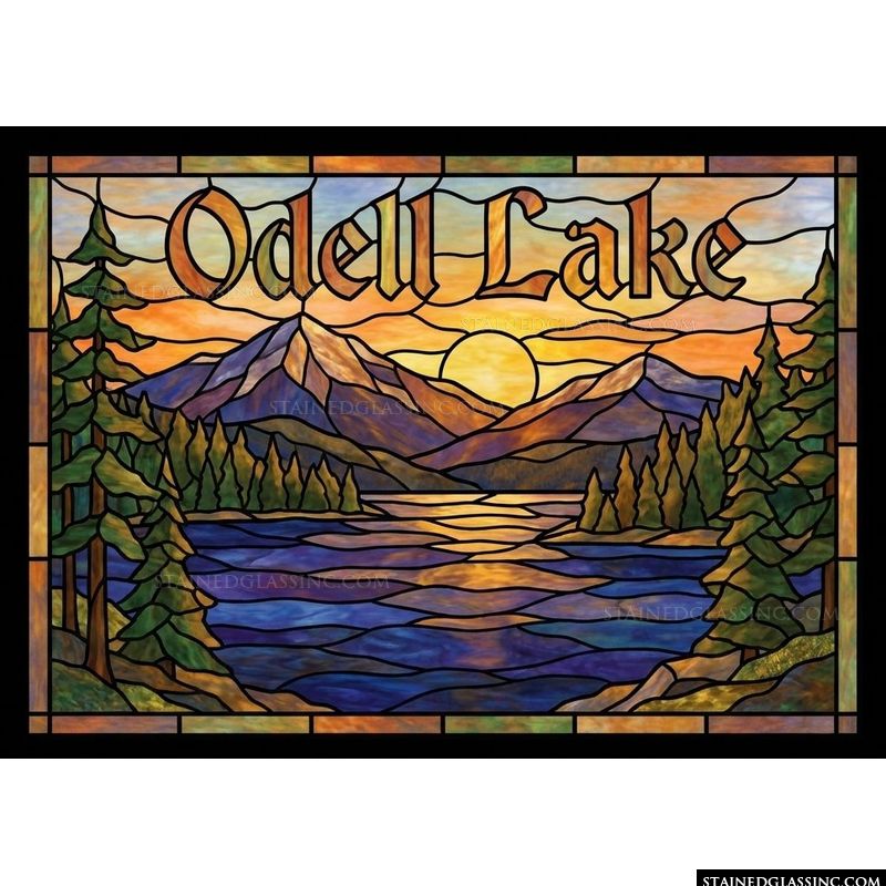 Odell Lake Scenic Landscape
