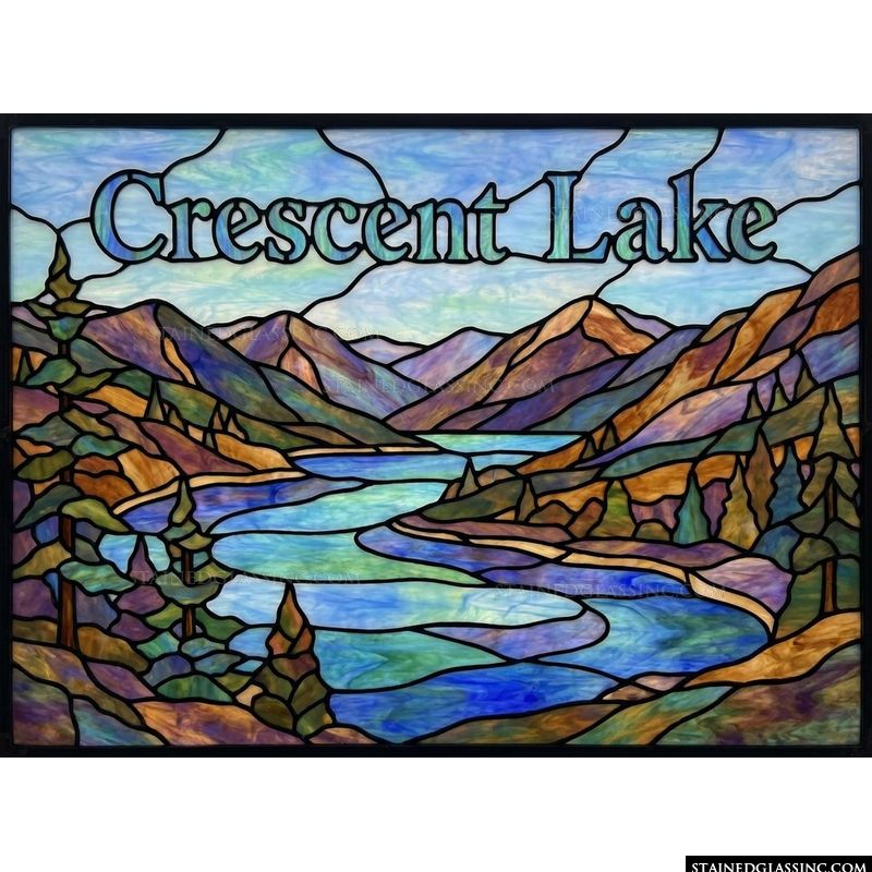 Crescent Lake Mountain Vista