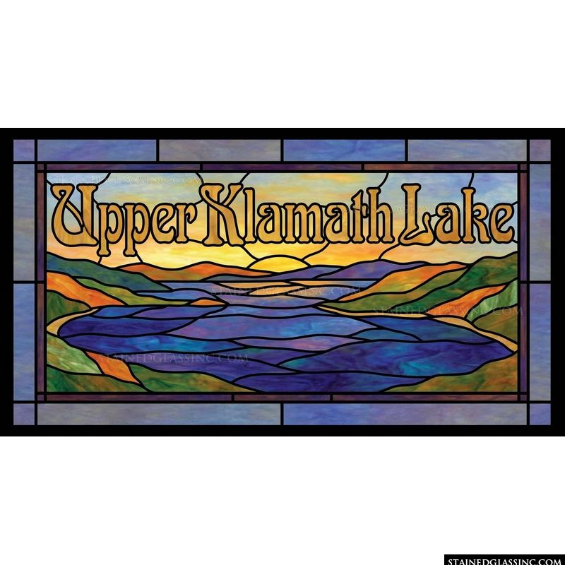 Upper Klamath Lake Sunset