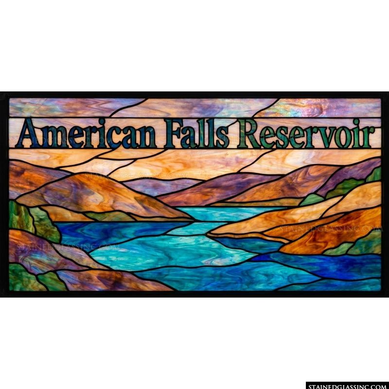 American Falls Reservoir Landscape