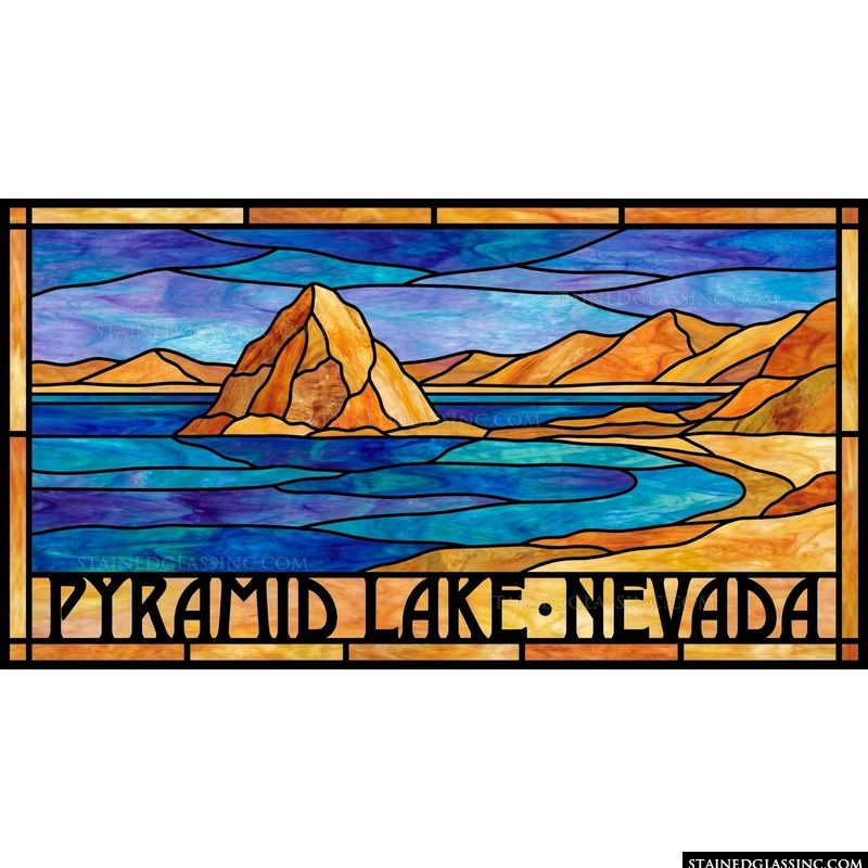 Pyramid Lake Nevada Landscape