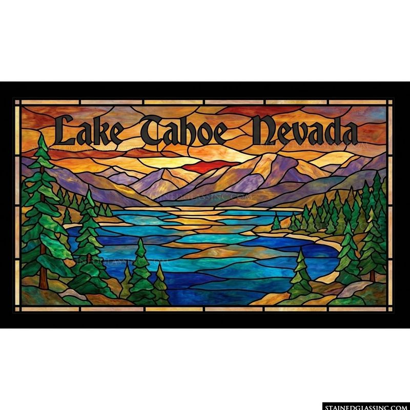 Lake Tahoe Sunset Vista