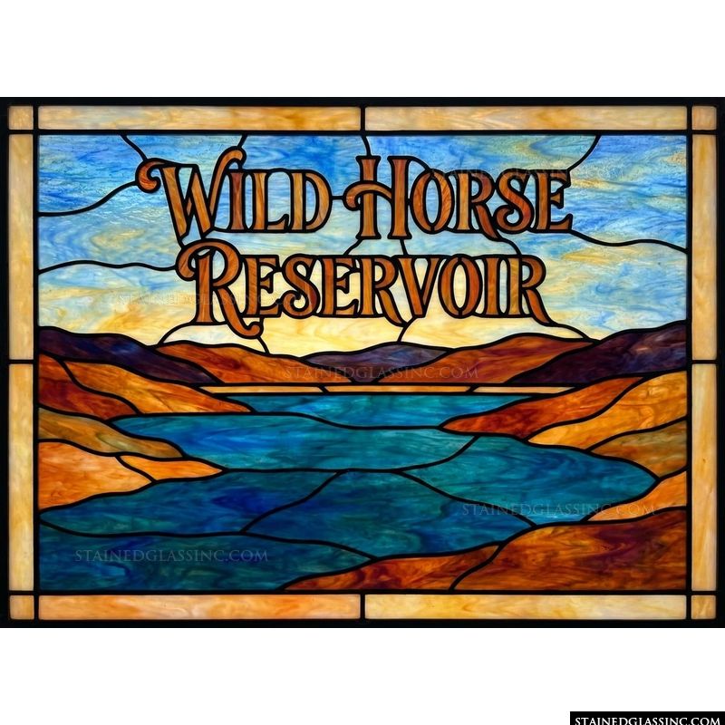 Wild Horse Reservoir Landscape