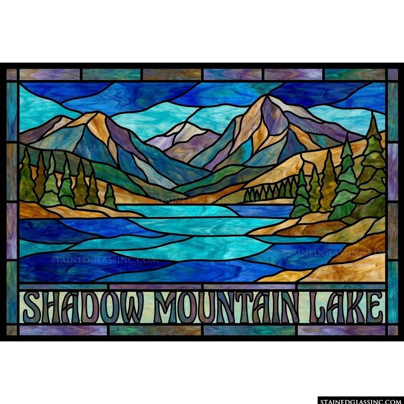 Shadow Mountain Lake Landscape