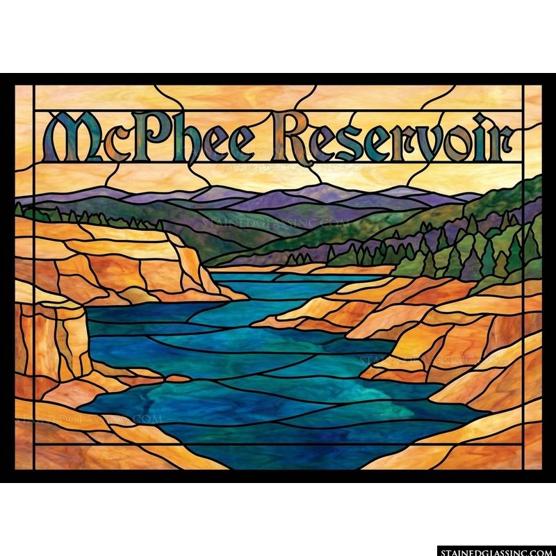 McPhee Reservoir Scenic Landscape