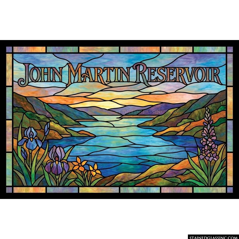 John Martin Reservoir Landscape