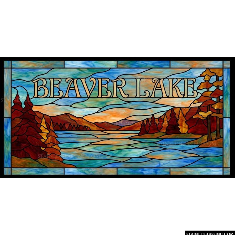 Beaver Lake Scenic Landscape