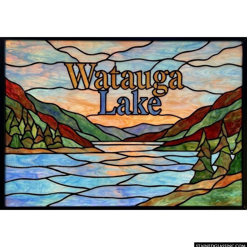 Watauga Lake Scenic Landscape