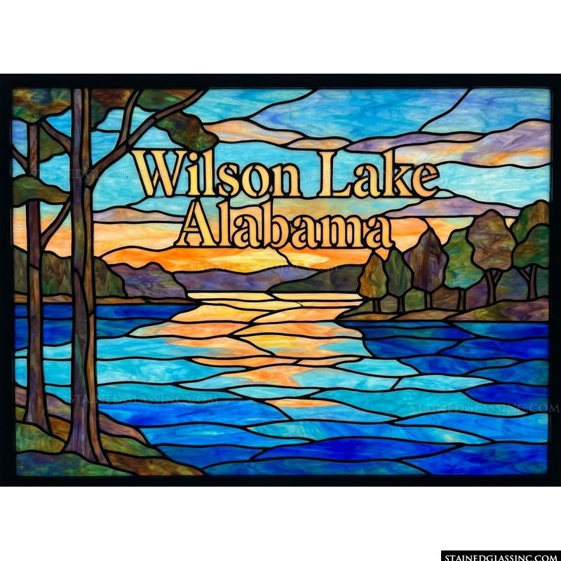 Wilson Lake Alabama Sunset