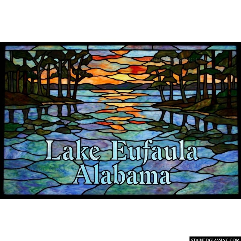 Sunset over Lake Eufaula