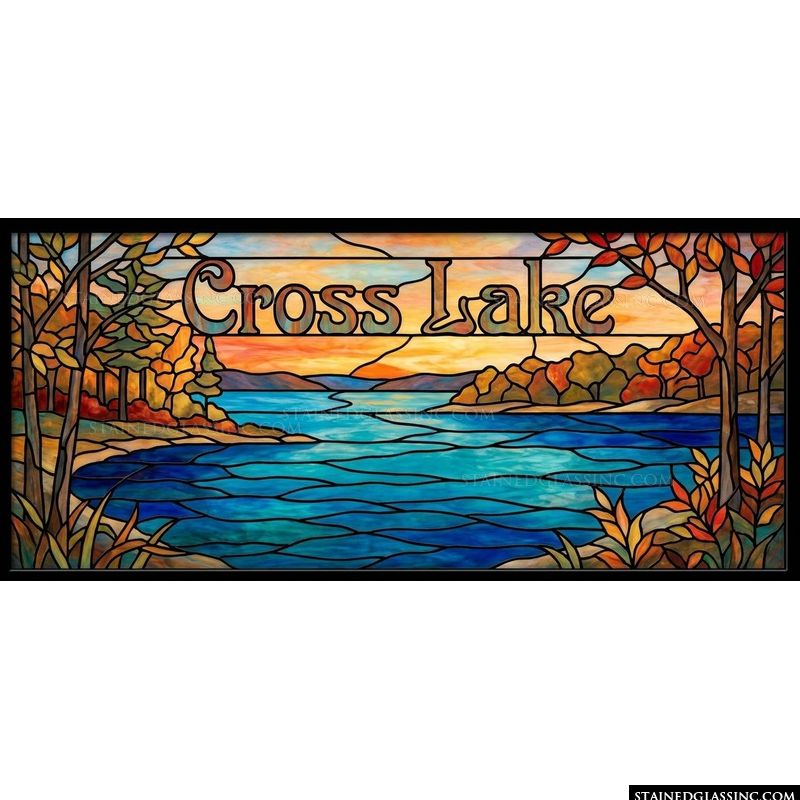 Cross Lake Scenic Landscape