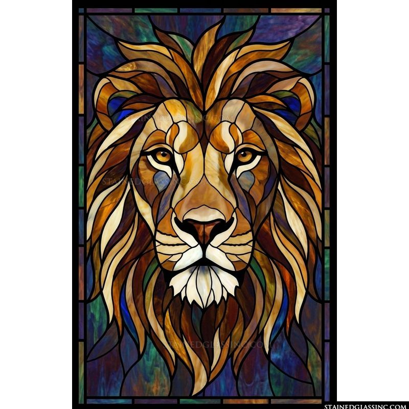 Majestic Lion Portrait