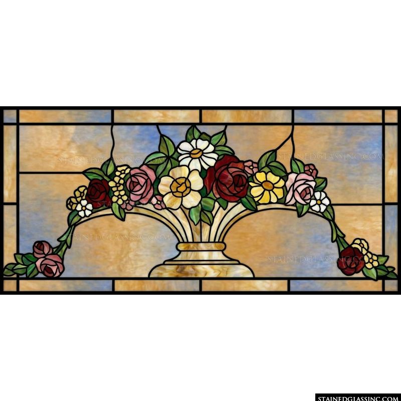 Floral Bouquet in Classic Urn