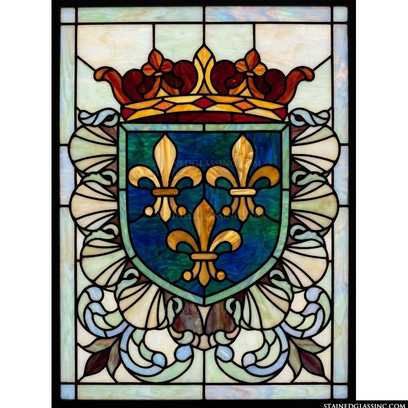 Royal Crest with Fleurs-de-lis