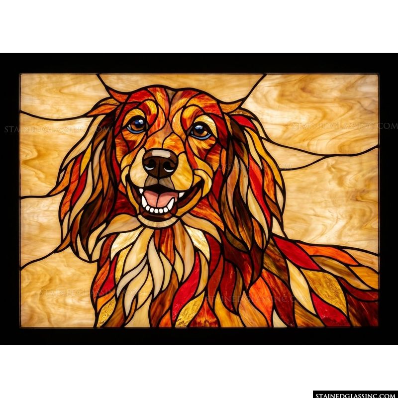 Happy Golden Retriever Portrait