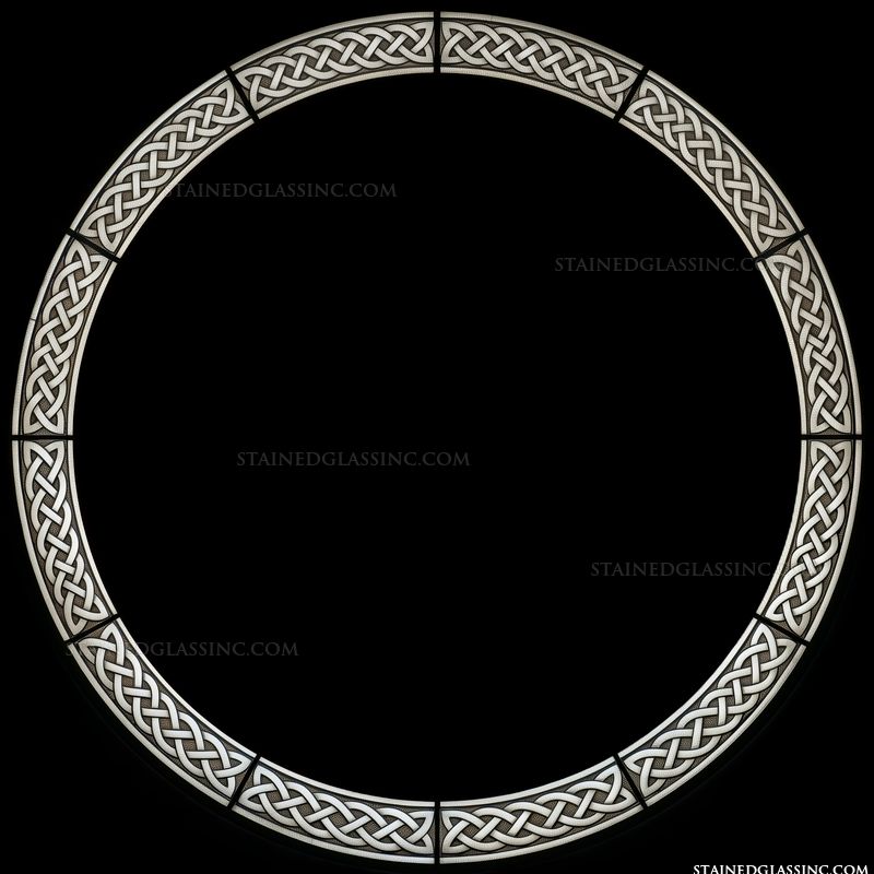 Celtic Knotwork Circular Frame