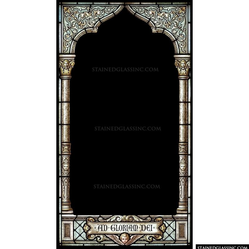 Ad Gloriam Dei Cherub Frame
