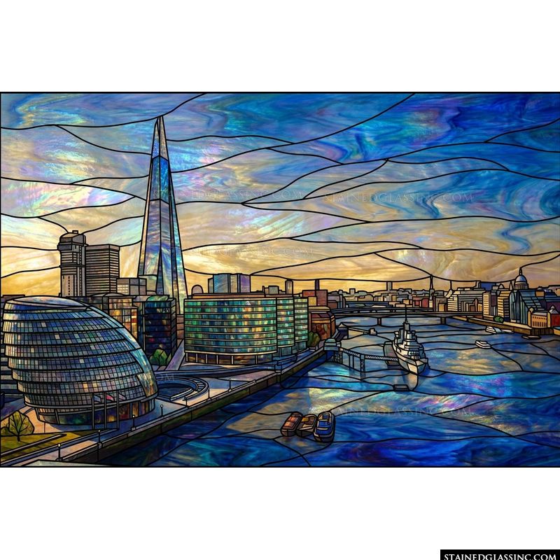 London Skyline at Dusk