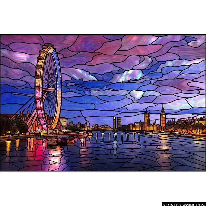 London Skyline at Twilight