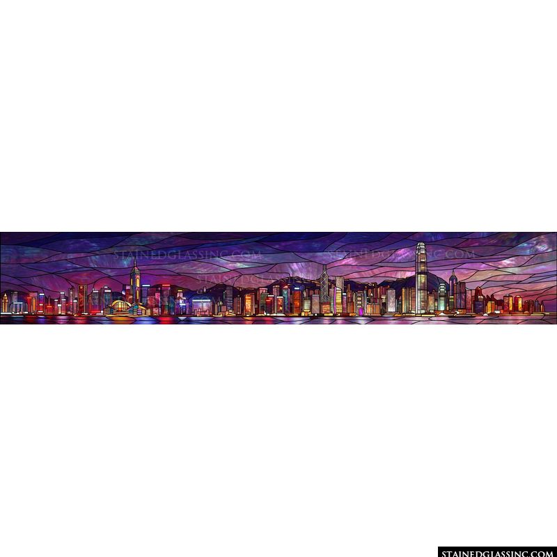 Hong Kong Skyline at Twilight