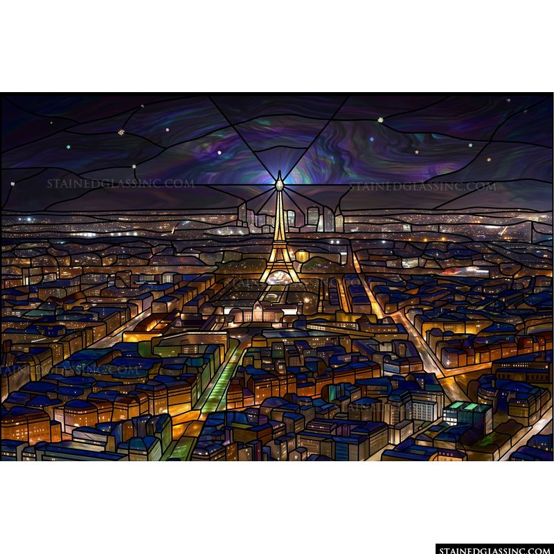 Eiffel Tower at Night
