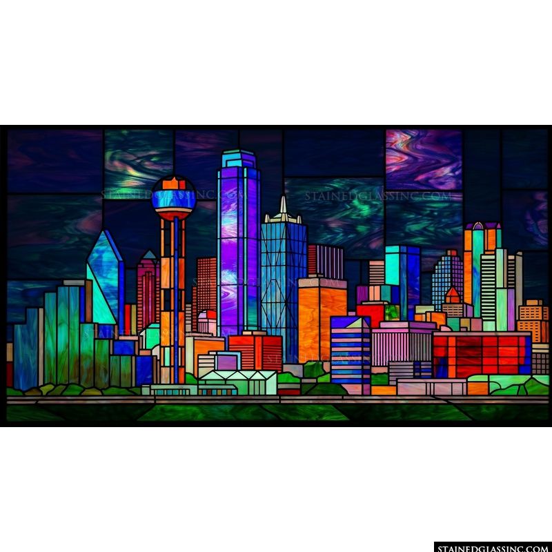 Dallas Skyline at Twilight