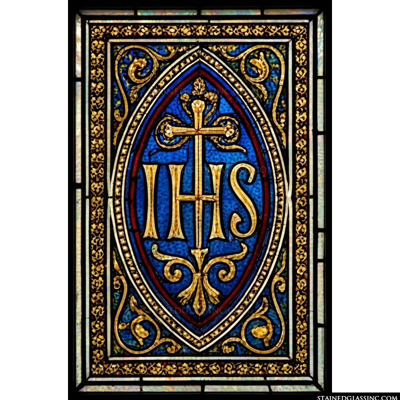 IHS Monogram with Cross