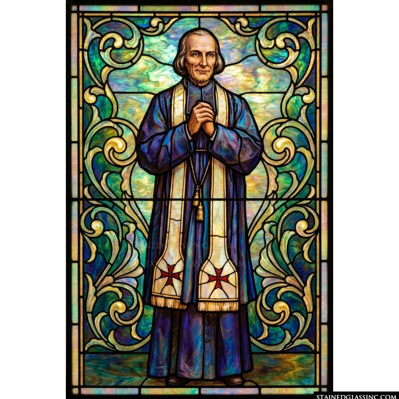 Saint John Vianney in Prayer