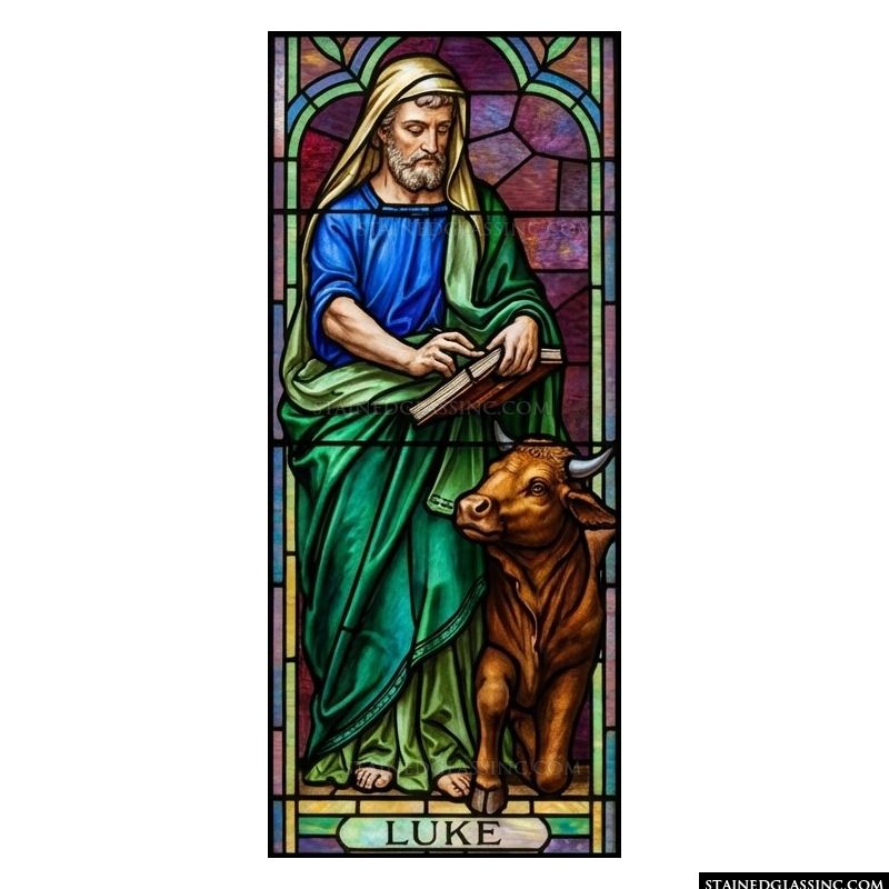 Saint Luke the Evangelist with Ox