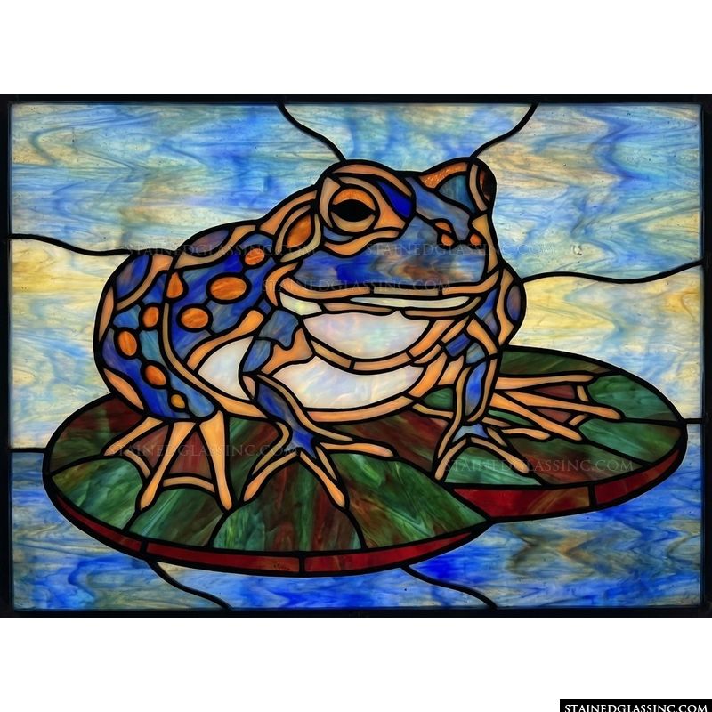Frog on Lily Pad