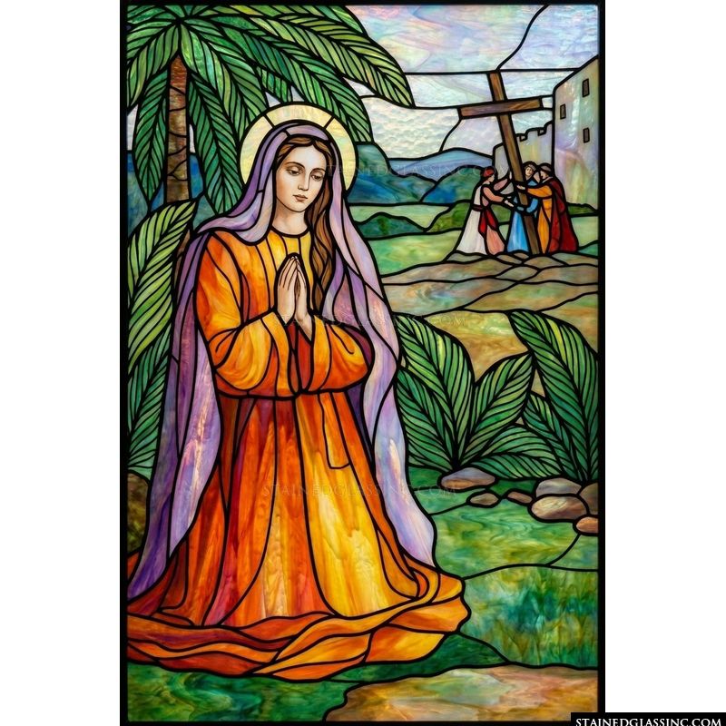 The Sorrowful Mother at the Road to Calvary