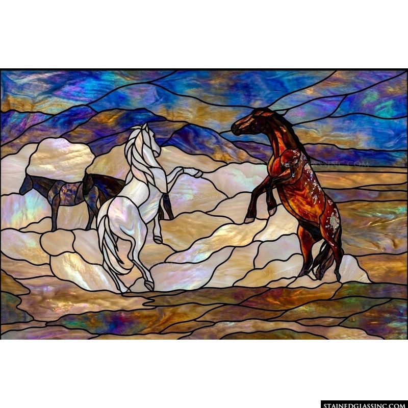 Wild Horses at Play