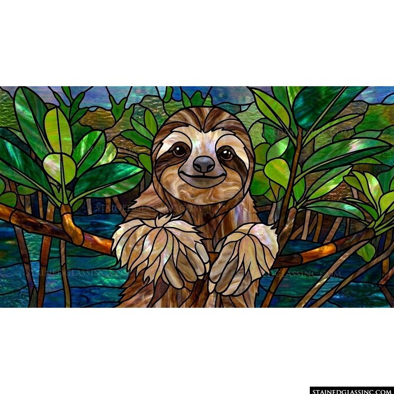 Sloth in the Mangroves