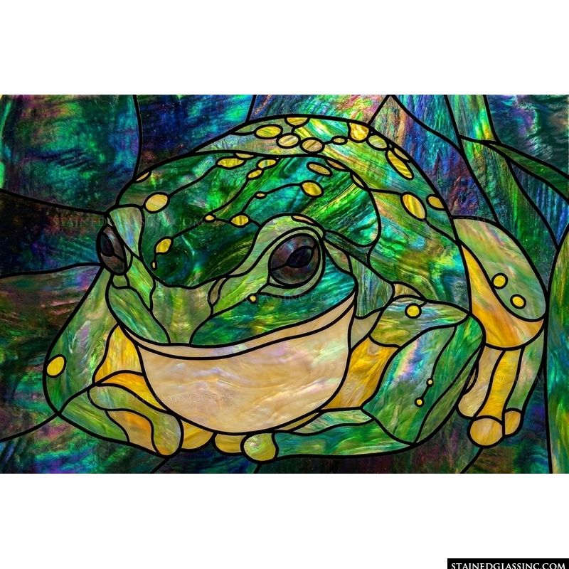Tree Frog in Luminescent Emerald