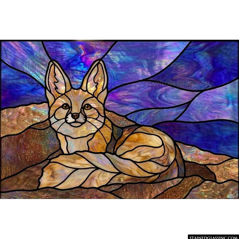 Fennec Fox in Desert Twilight
