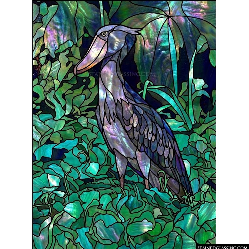 Shoebill Stork in Emerald Wetlands