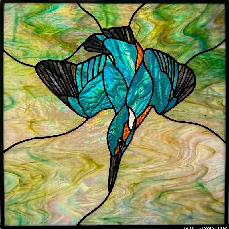 Kingfisher in Flight