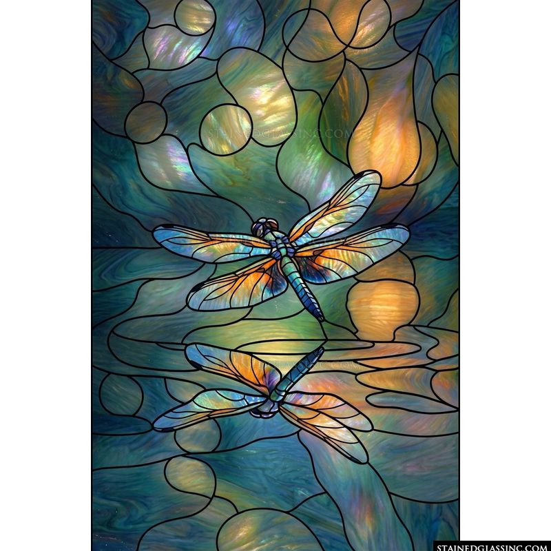 Dragonfly Above the Water